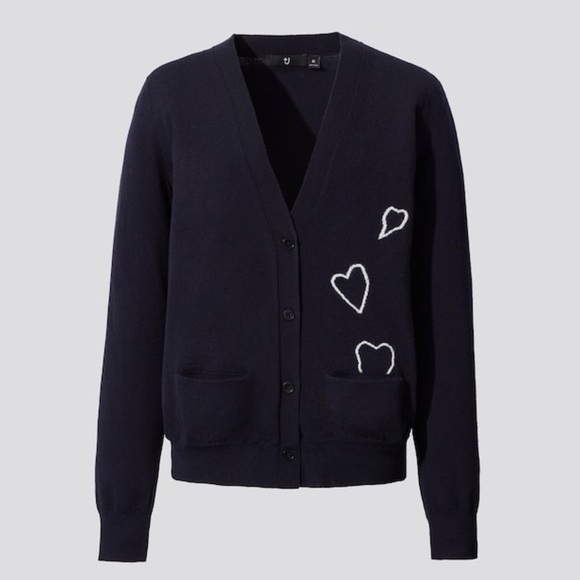 Uniqlo Sweaters - Jil Sander x Uniqlo Navy Merino Lightweight Cardigan